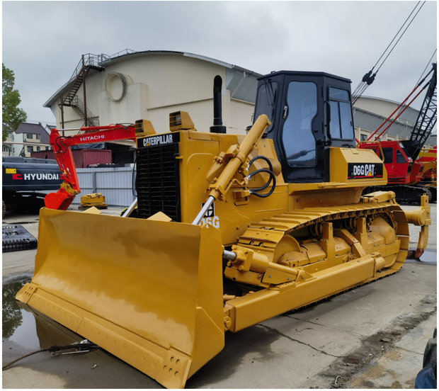 Good condition Used CAT D6G Bulldozers caterpillar used d6g bulldozer on hot sale in shanghai yard - جرافة: صورة 1 Good condition Used CAT D6G Bulldozers caterpillar used d6g bulldozer on hot sale in shanghai yard - جرافة: صورة 1