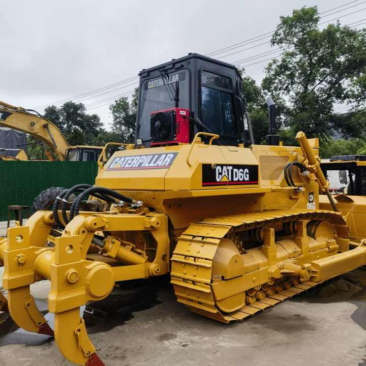 Good condition Used CAT D6G Bulldozers caterpillar used d6g bulldozer on hot sale in shanghai yard - جرافة: صورة 3 Good condition Used CAT D6G Bulldozers caterpillar used d6g bulldozer on hot sale in shanghai yard - جرافة: صورة 3