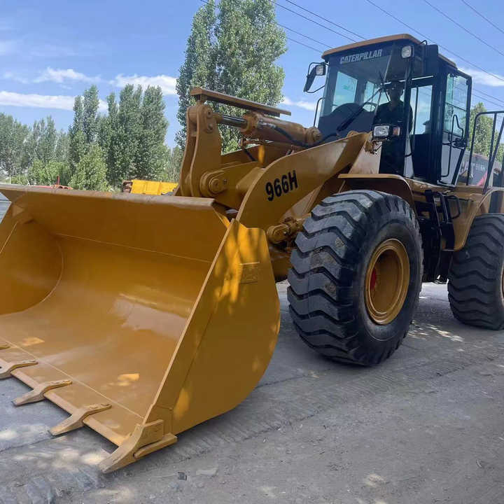 Good condition Used Japan Wheel loader Caterpillar 966H front loader - اللودر بعجل: صورة 1 Good condition Used Japan Wheel loader Caterpillar 966H front loader - اللودر بعجل: صورة 1