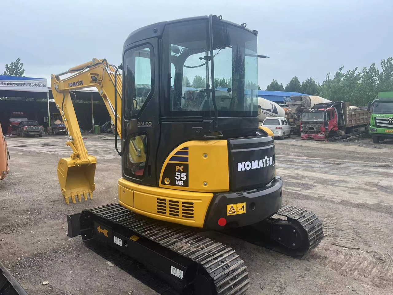 Komatsu PC55mr-3 - حفارة مُصَّغرة: صورة 1 Komatsu PC55mr-3 - حفارة مُصَّغرة: صورة 1