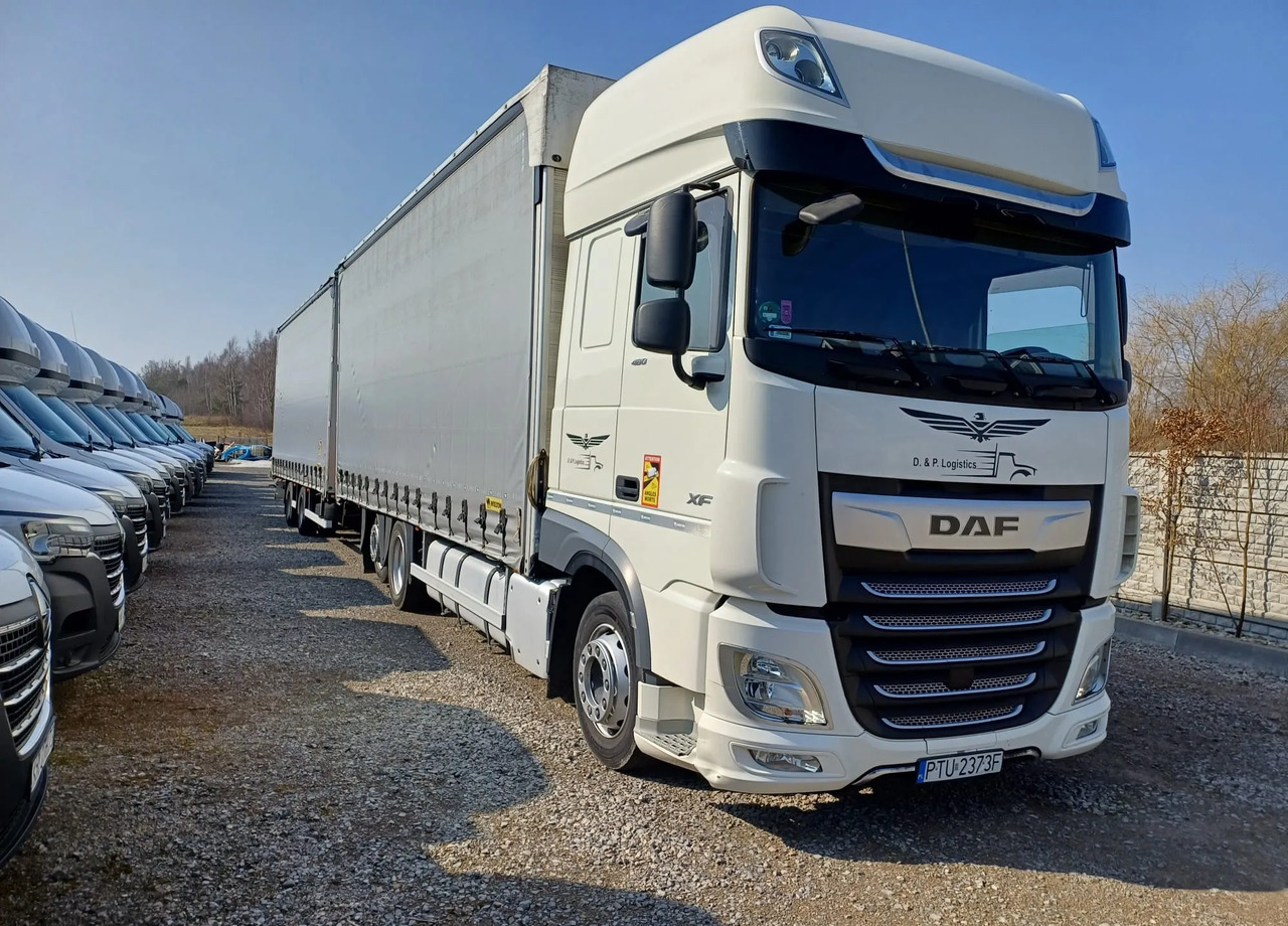 شاحنة ستارة DAF XF 480 SUPER SPACE CAB / ZESTAW TANDEM PRZEJAZDOWY 120m3: صورة 11