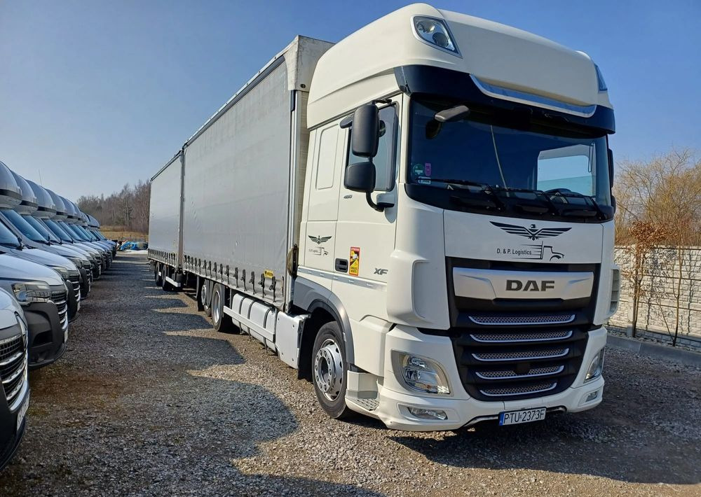 DAF XF 480 SUPER SPACE CAB / ZESTAW TANDEM PRZEJAZDOWY 120m3 - شاحنة ستارة: صورة 2 DAF XF 480 SUPER SPACE CAB / ZESTAW TANDEM PRZEJAZDOWY 120m3 - شاحنة ستارة: صورة 2