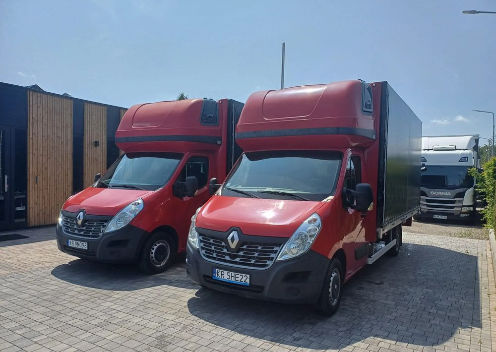 Renault Master 10 palet 170 KM PODUSZKI +KOMPRESOR - شاحنة ستارة جانبية: صورة 1 Renault Master 10 palet 170 KM PODUSZKI +KOMPRESOR - شاحنة ستارة جانبية: صورة 1