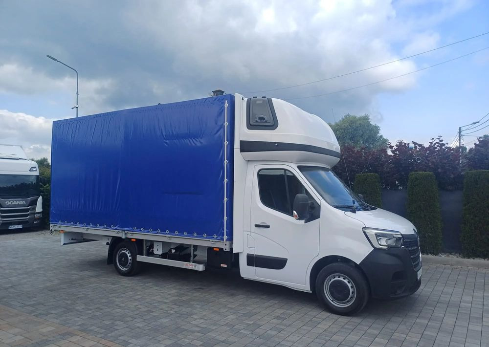 Renault Master 10 palet na poduszkach - شاحنة ستارة جانبية: صورة 1 Renault Master 10 palet na poduszkach - شاحنة ستارة جانبية: صورة 1