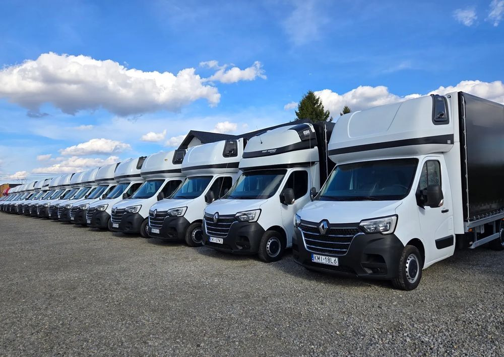 Renault Master IV 10 PALET zaw.poduszki 2021r EURO 6 - شاحنة ستارة جانبية: صورة 2 Renault Master IV 10 PALET zaw.poduszki 2021r EURO 6 - شاحنة ستارة جانبية: صورة 2
