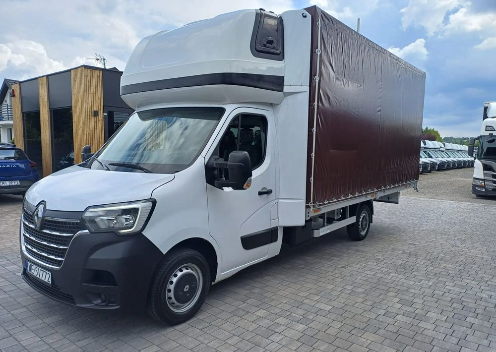 Renault Master zabudowa 12 palet-reg wysokości Spanie XXL - شاحنة ستارة جانبية: صورة 1 Renault Master zabudowa 12 palet-reg wysokości Spanie XXL - شاحنة ستارة جانبية: صورة 1