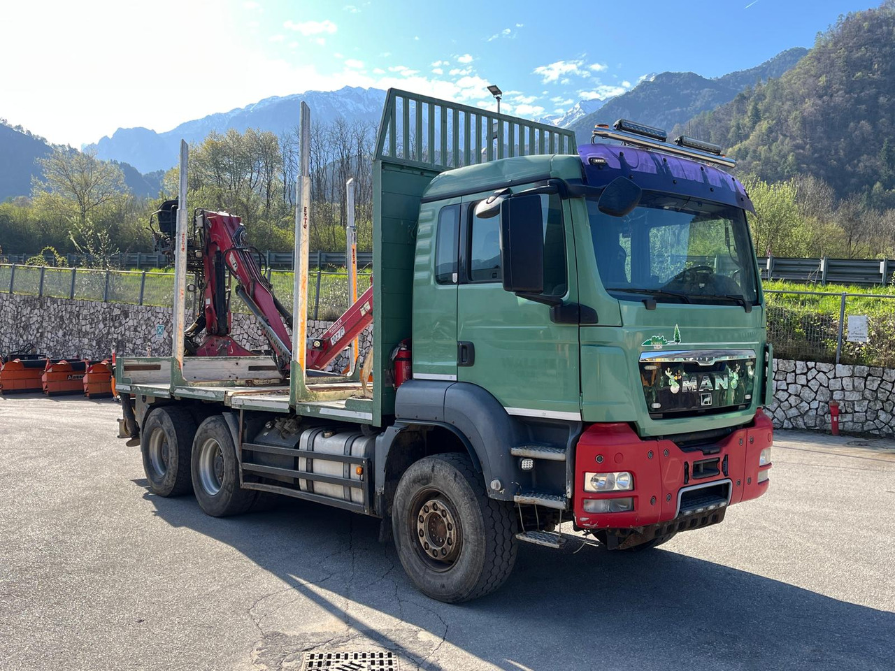 MAN TGS 33.480 - شاحنة قطع الأشجار: صورة 4 MAN TGS 33.480 - شاحنة قطع الأشجار: صورة 4