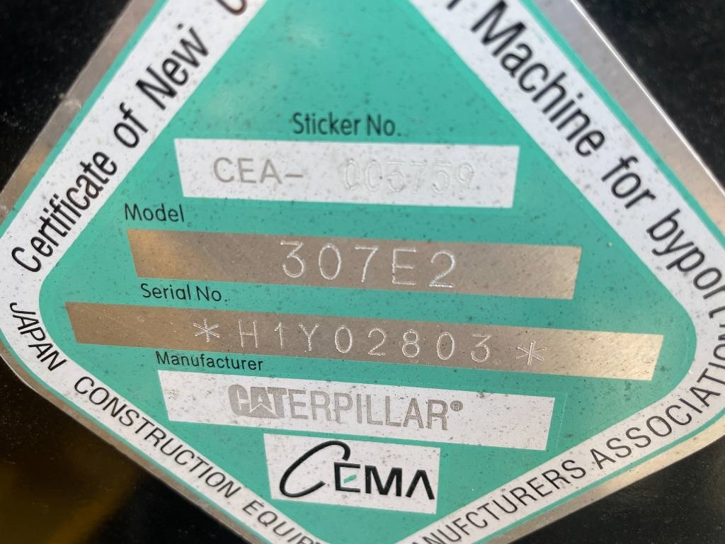 CAT 307E - حفار زحاف: صورة 5 CAT 307E - حفار زحاف: صورة 5