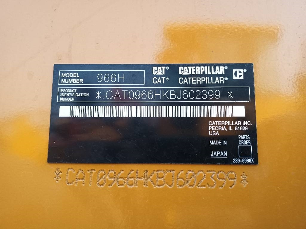 CAT 966 H  CAT 966 H: صورة 8