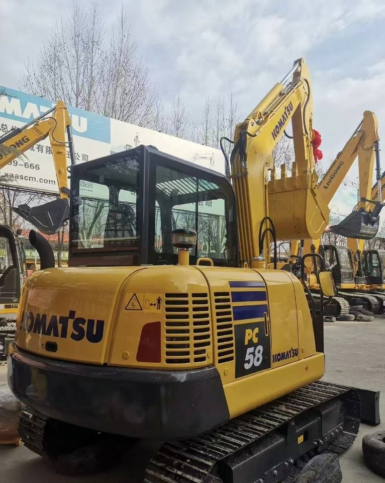 Komatsu PC 58 - حفارة مُصَّغرة: صورة 2 Komatsu PC 58 - حفارة مُصَّغرة: صورة 2