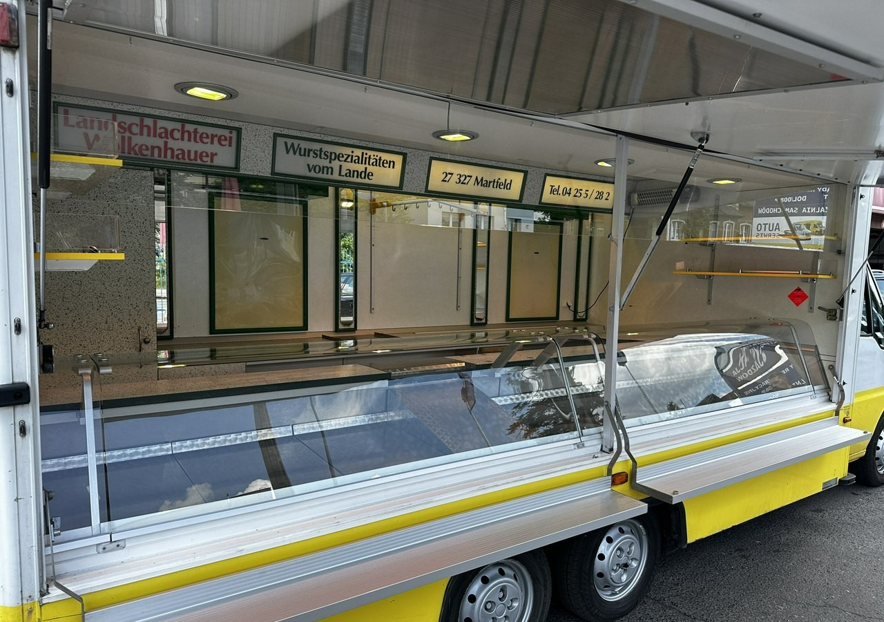 Fiat Ducato Autosklep wędlin sklep bar Gastronomiczny Food Truck Foodtruck Borco - شاحنة بيع الطعام: صورة 1 Fiat Ducato Autosklep wędlin sklep bar Gastronomiczny Food Truck Foodtruck Borco - شاحنة بيع الطعام: صورة 1