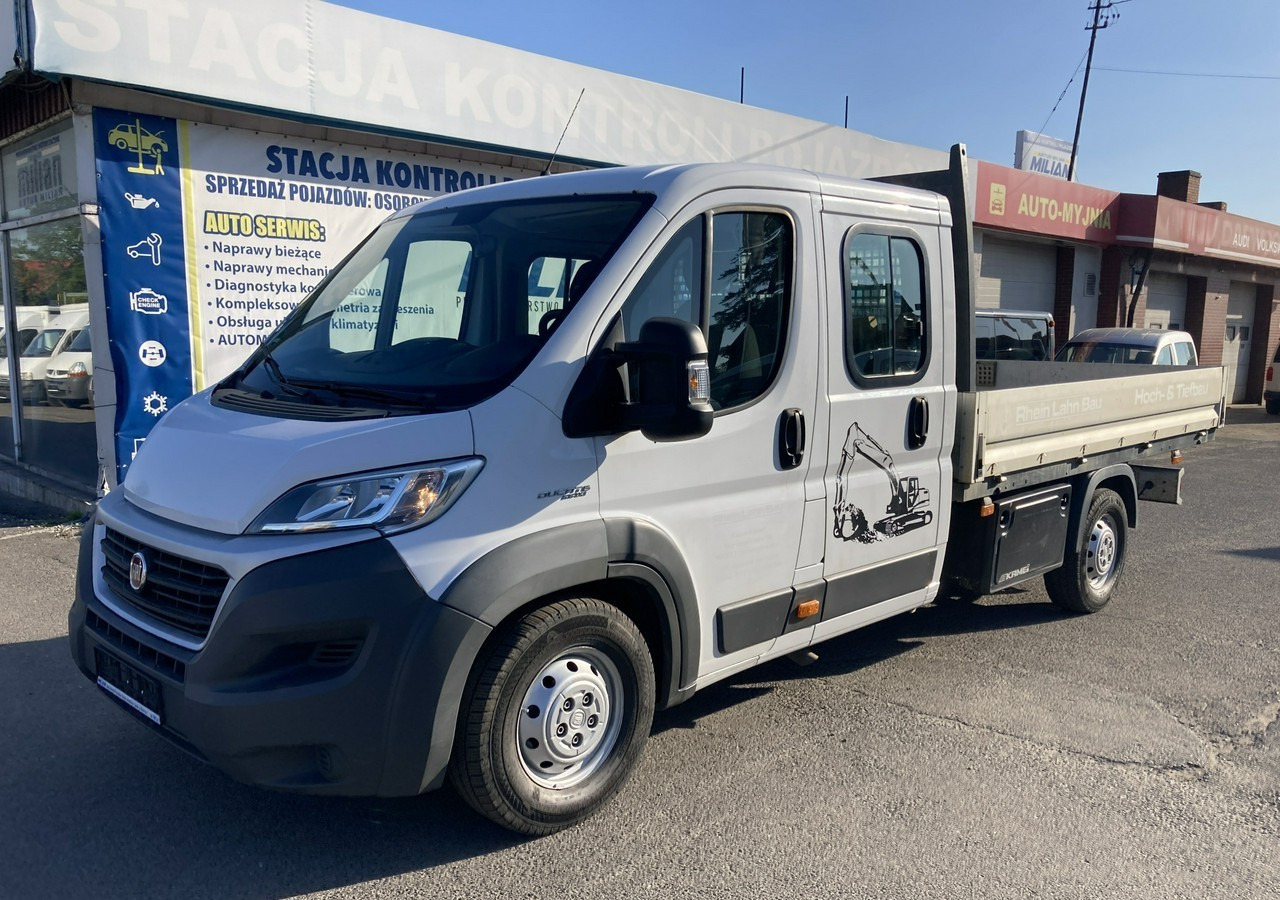 Fiat Ducato Ducato Max 2.3JTD-150KM Dokka Doka Brygadówka skrzynia Klima 2017 - شاحنة مفتوحة, الشاحنات الصغيرة كابينة مزدوجة: صورة 2 Fiat Ducato Ducato Max 2.3JTD-150KM Dokka Doka Brygadówka skrzynia Klima 2017 - شاحنة مفتوحة, الشاحنات الصغيرة كابينة مزدوجة: صورة 2