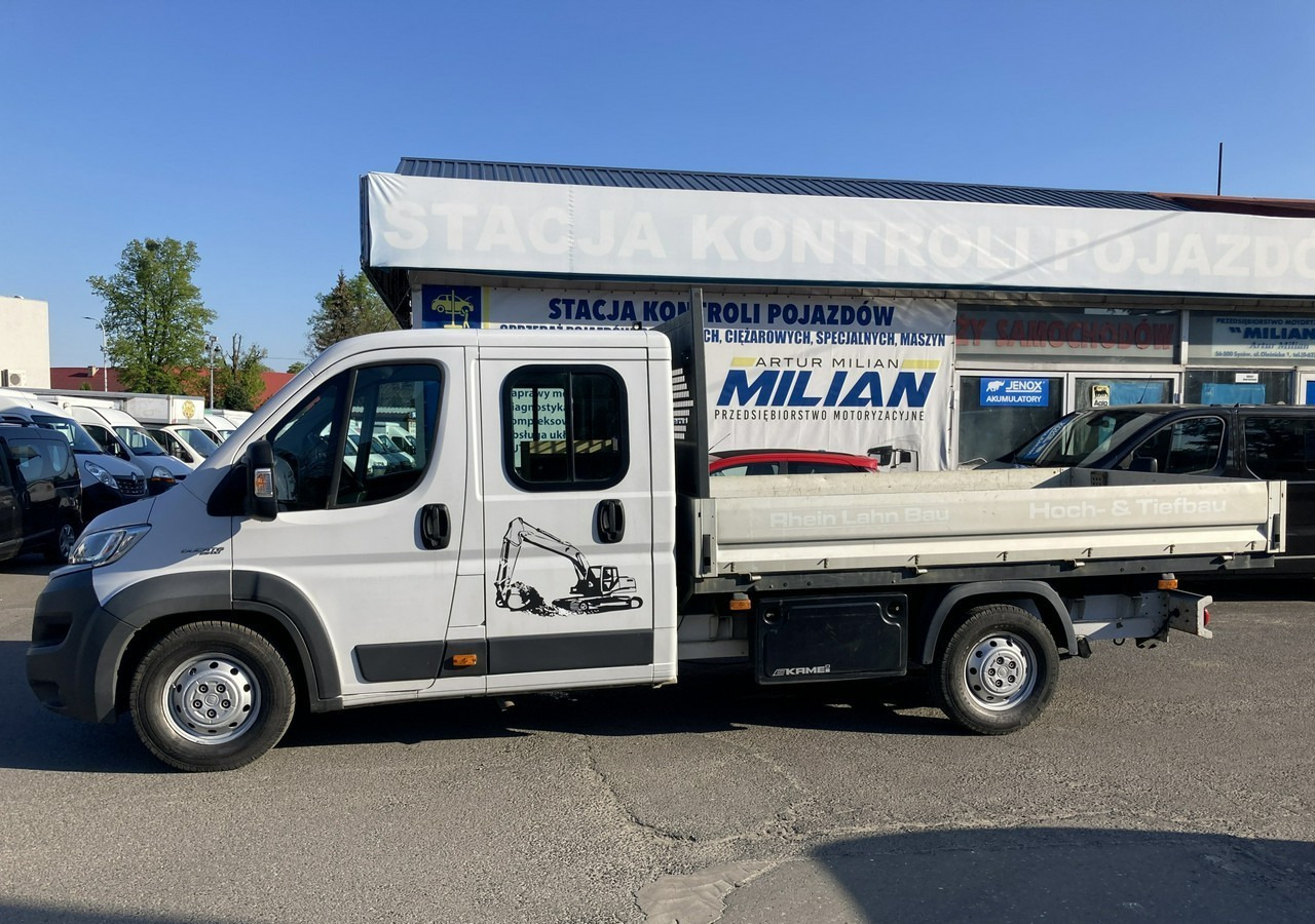 Fiat Ducato Ducato Max 2.3JTD-150KM Dokka Doka Brygadówka skrzynia Klima 2017 - شاحنة مفتوحة, الشاحنات الصغيرة كابينة مزدوجة: صورة 5 Fiat Ducato Ducato Max 2.3JTD-150KM Dokka Doka Brygadówka skrzynia Klima 2017 - شاحنة مفتوحة, الشاحنات الصغيرة كابينة مزدوجة: صورة 5