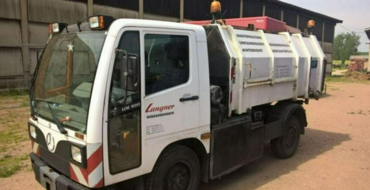 Inna Inny Unimog UX100 Śmieciarka wywrotka prasa - شاحنة النفايات: صورة 1 Inna Inny Unimog UX100 Śmieciarka wywrotka prasa - شاحنة النفايات: صورة 1