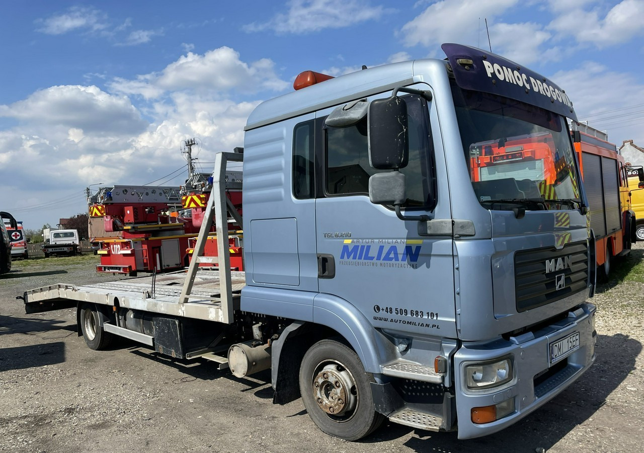 MAN Inny MAN MAN TGL 8.210 Pomoc drogowa Autolaweta na 2 Auta 2005 - شاحنة سحب: صورة 2 MAN Inny MAN MAN TGL 8.210 Pomoc drogowa Autolaweta na 2 Auta 2005 - شاحنة سحب: صورة 2