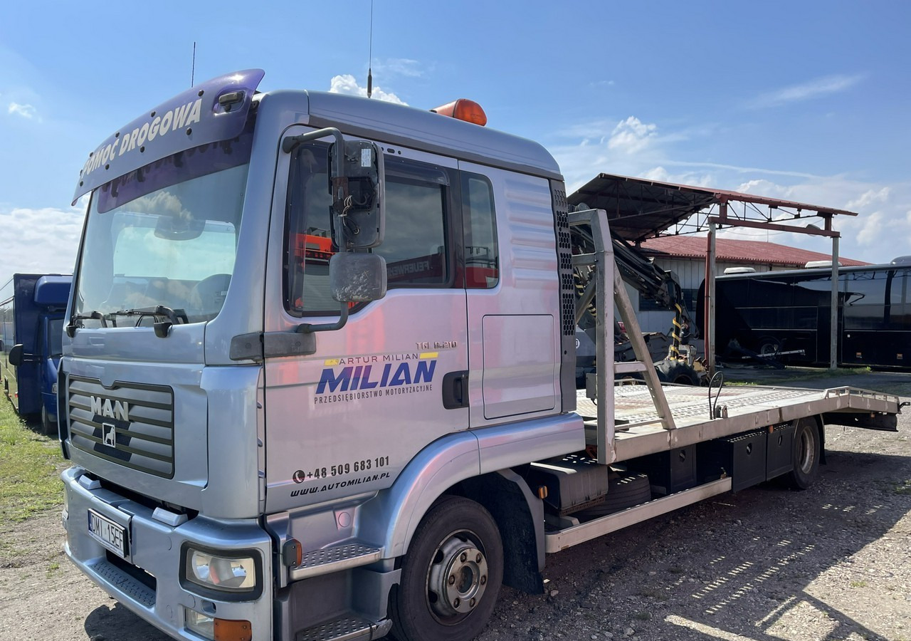 MAN Inny MAN MAN TGL 8.210 Pomoc drogowa Autolaweta na 2 Auta 2005 - شاحنة سحب: صورة 1 MAN Inny MAN MAN TGL 8.210 Pomoc drogowa Autolaweta na 2 Auta 2005 - شاحنة سحب: صورة 1