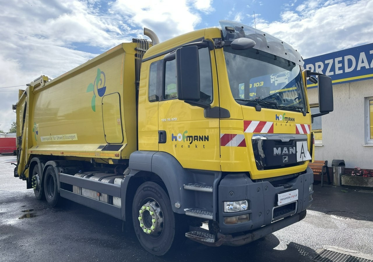 MAN Inny MAN Man TGS 26.320 Śmieciarka Prasa Model 2014 - شاحنة النفايات: صورة 1 MAN Inny MAN Man TGS 26.320 Śmieciarka Prasa Model 2014 - شاحنة النفايات: صورة 1