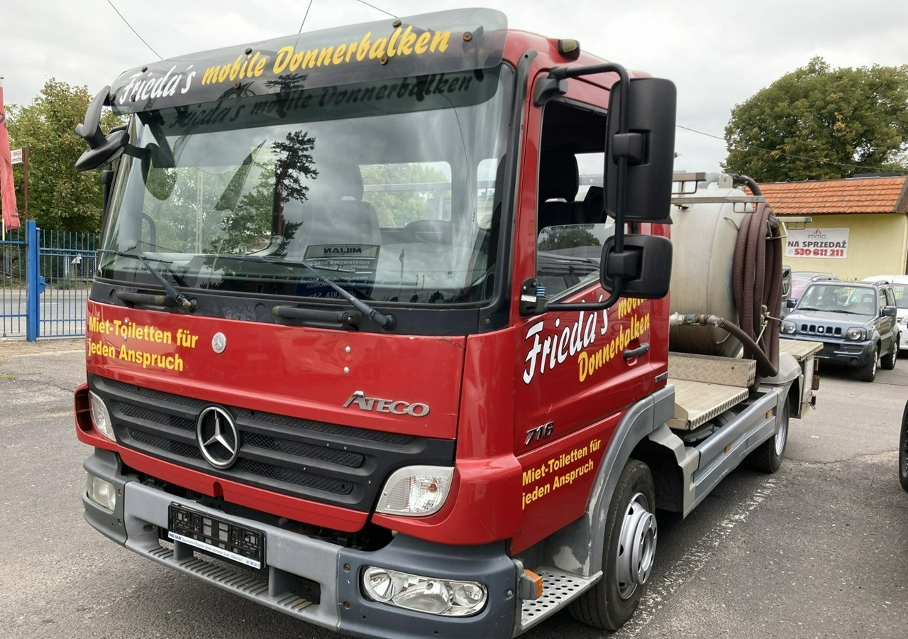 Mercedes-Benz Atego Atego716 Toitoi dowywozu WC Asanizacyjny Wuko Kanalizacja Toi Toi 20 - شاحنة الشفط: صورة 4 Mercedes-Benz Atego Atego716 Toitoi dowywozu WC Asanizacyjny Wuko Kanalizacja Toi Toi 20 - شاحنة الشفط: صورة 4