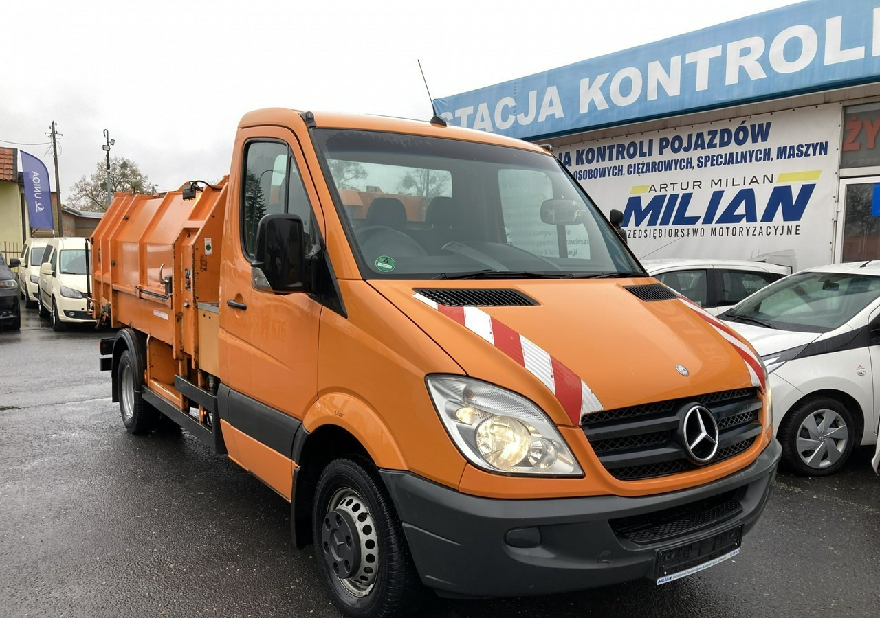 Mercedes-Benz Sprinter Sprinter 513 Śmieciarka Prasa 2010 - شاحنة النفايات: صورة 1 Mercedes-Benz Sprinter Sprinter 513 Śmieciarka Prasa 2010 - شاحنة النفايات: صورة 1