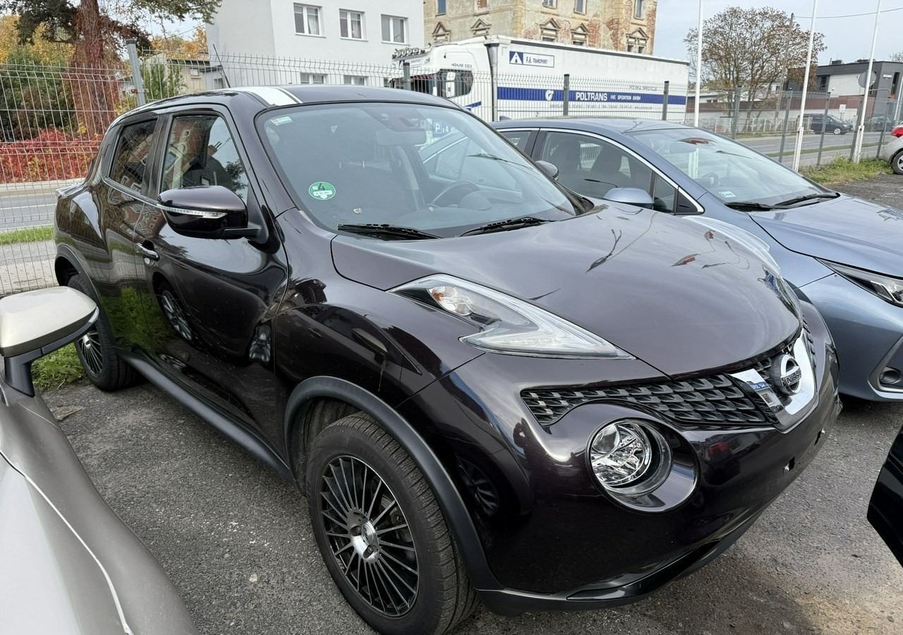 Nissan Juke Nisan Juke 1.2 - 115KM Benzyna Klima Navi Kamera 100tkm 2015 - سيارة دفع رباعي: صورة 1 Nissan Juke Nisan Juke 1.2 - 115KM Benzyna Klima Navi Kamera 100tkm 2015 - سيارة دفع رباعي: صورة 1