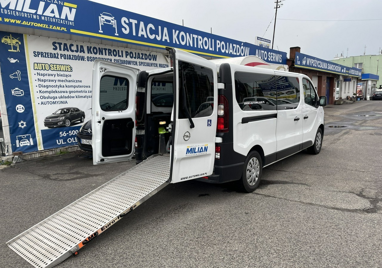 Opel Vivaro III Vivaro dla Niepełnosprawnych Inwalida Rampa na 2 Wózki 2019 PFRON - سيارة: صورة 1 Opel Vivaro III Vivaro dla Niepełnosprawnych Inwalida Rampa na 2 Wózki 2019 PFRON - سيارة: صورة 1