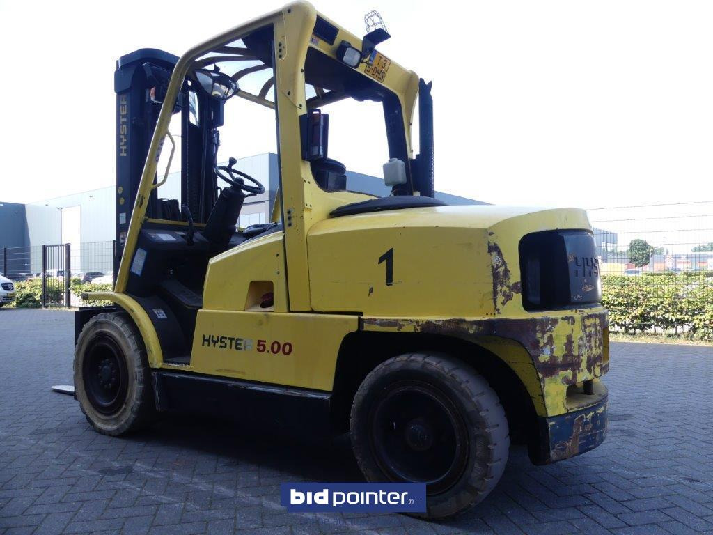 رافعة شوكية ديزل Hyster H5.00x Year 2001: صورة 6