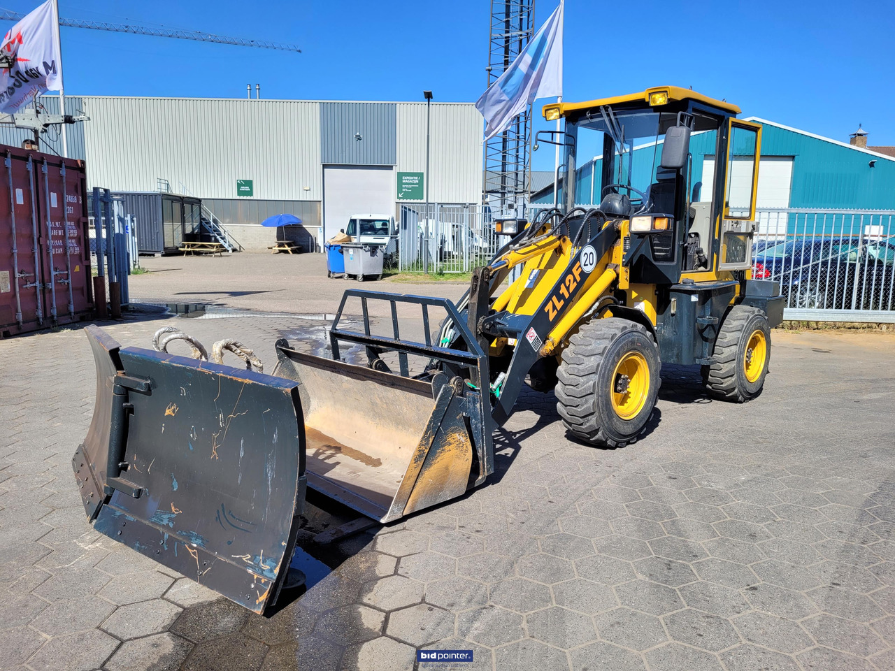 Hytec zl 12 f - اللودر بعجل: صورة 5 Hytec zl 12 f - اللودر بعجل: صورة 5