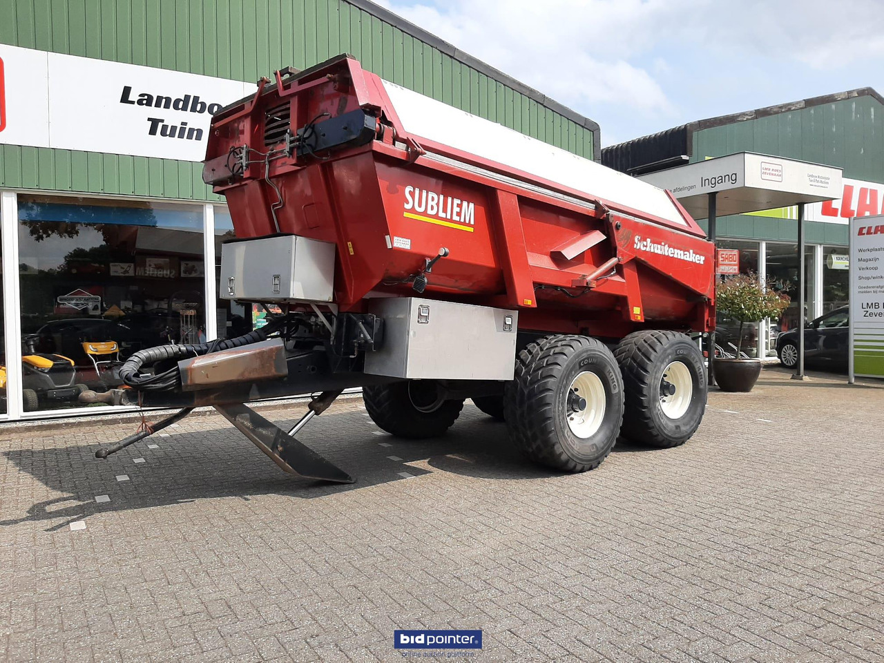 Schuitemaker Subliem 200 zandkipper / gronddumper - مقطورة زراعية قلابة: صورة 2 Schuitemaker Subliem 200 zandkipper / gronddumper - مقطورة زراعية قلابة: صورة 2