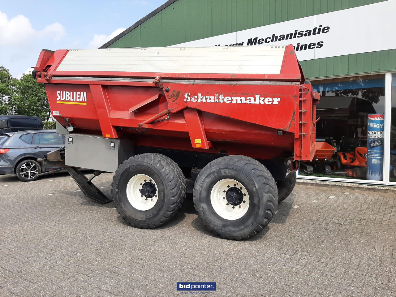 Schuitemaker Subliem 200 zandkipper / gronddumper - مقطورة زراعية قلابة: صورة 3 Schuitemaker Subliem 200 zandkipper / gronddumper - مقطورة زراعية قلابة: صورة 3