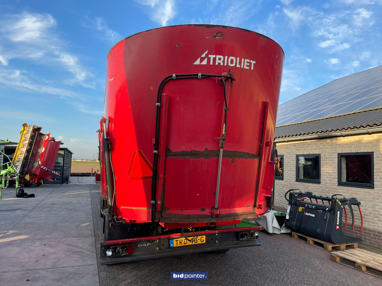 Triotrac - عربة خلط الأعلاف: صورة 4 Triotrac - عربة خلط الأعلاف: صورة 4