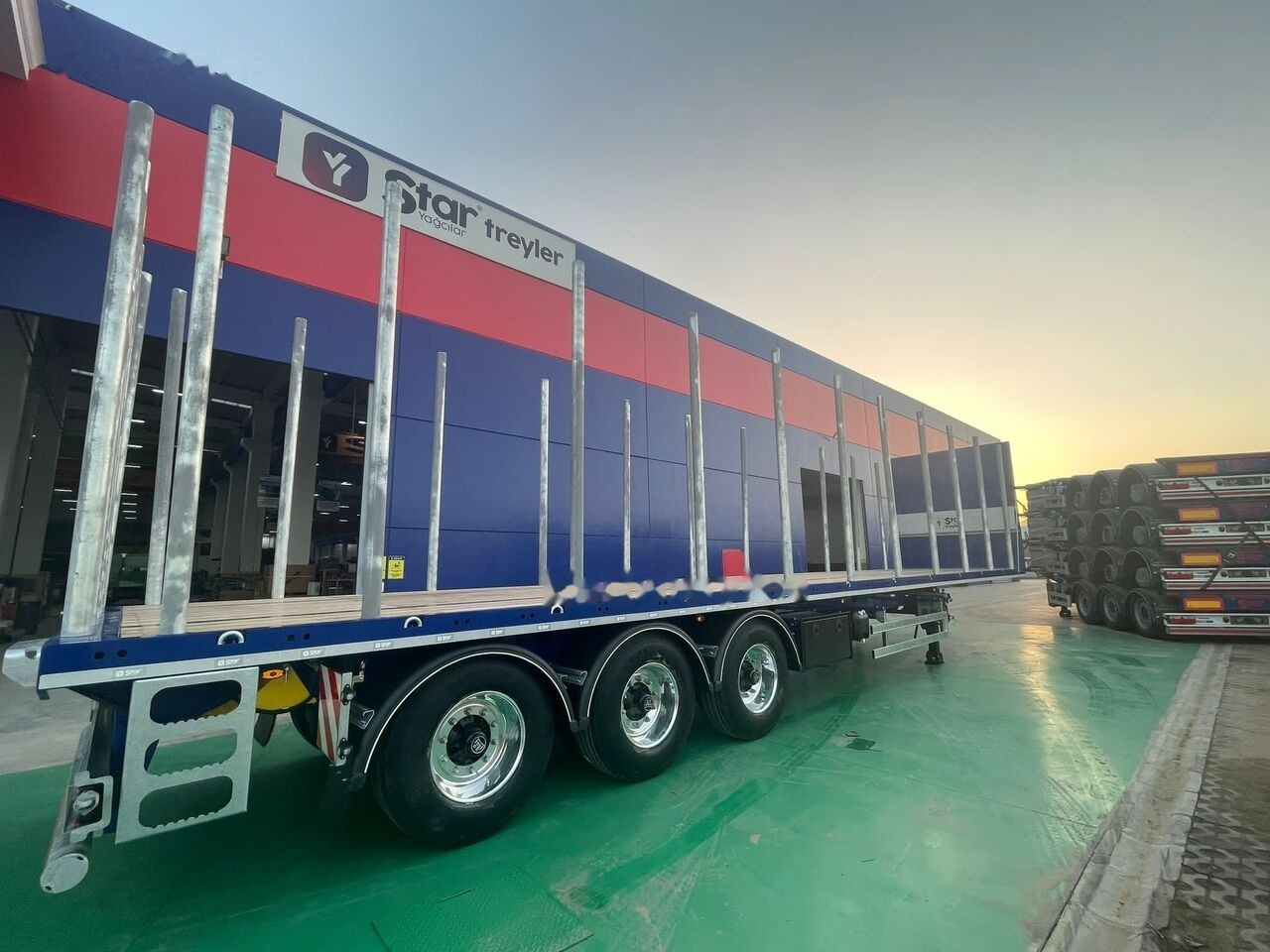 جديدة نصف مقطورة مسطحة STAR YAGCILAR Heavy duty Platform: صورة 7
