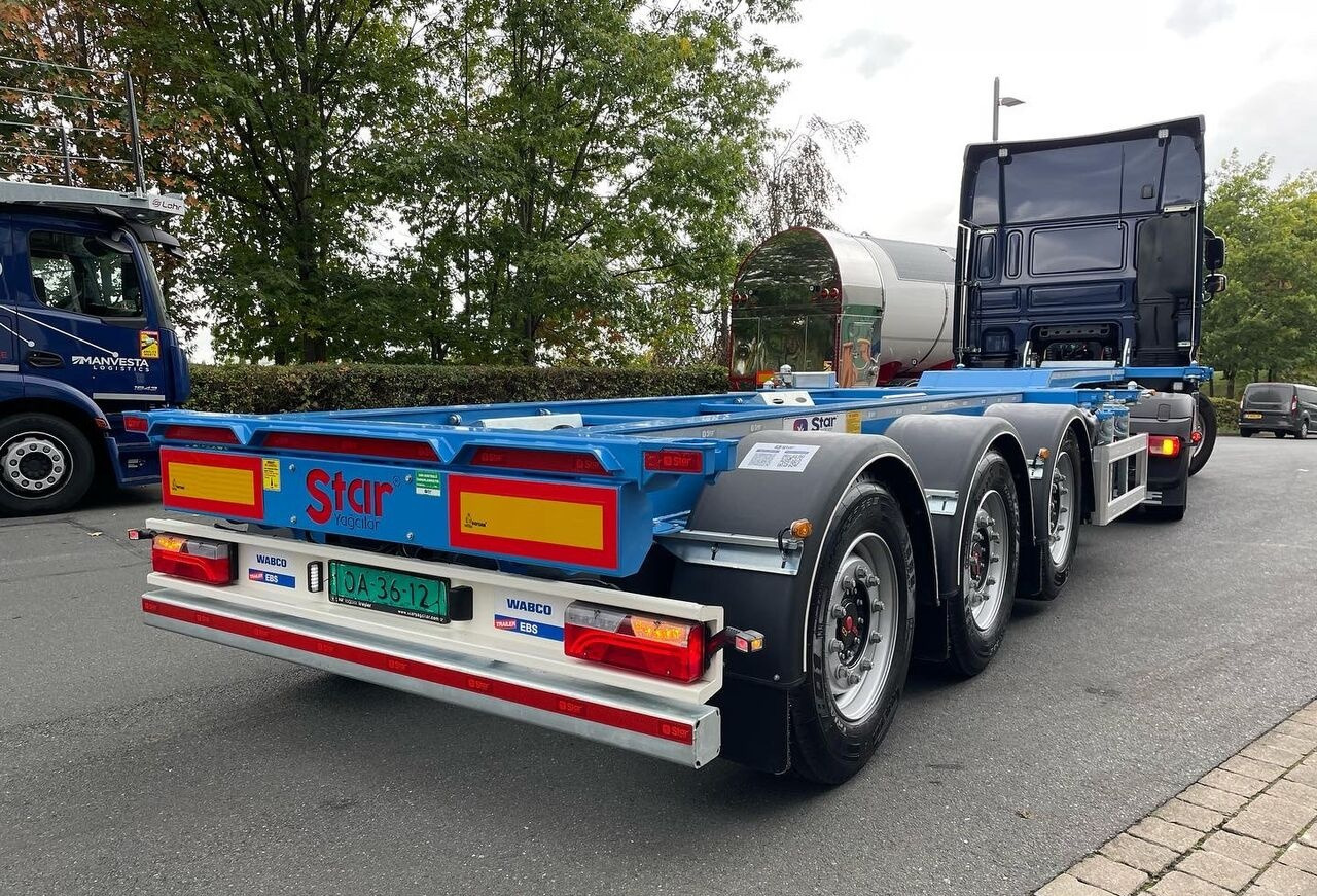 Star Yagcilar Telescopic container carrier - نصف مقطورة لنقل الحاويات: صورة 2 Star Yagcilar Telescopic container carrier - نصف مقطورة لنقل الحاويات: صورة 2