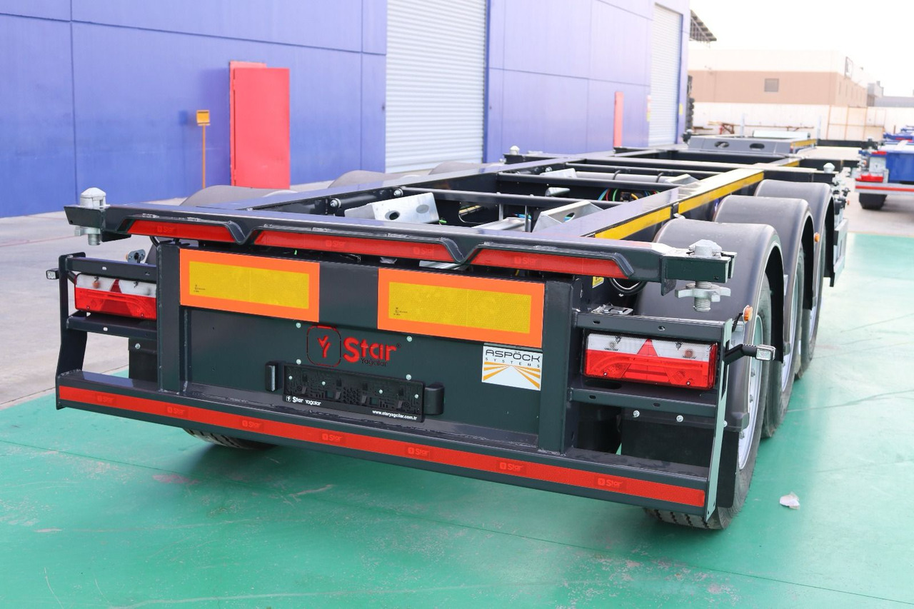 Star Yagcilar Telescopic container carrier - نصف مقطورة لنقل الحاويات: صورة 1 Star Yagcilar Telescopic container carrier - نصف مقطورة لنقل الحاويات: صورة 1