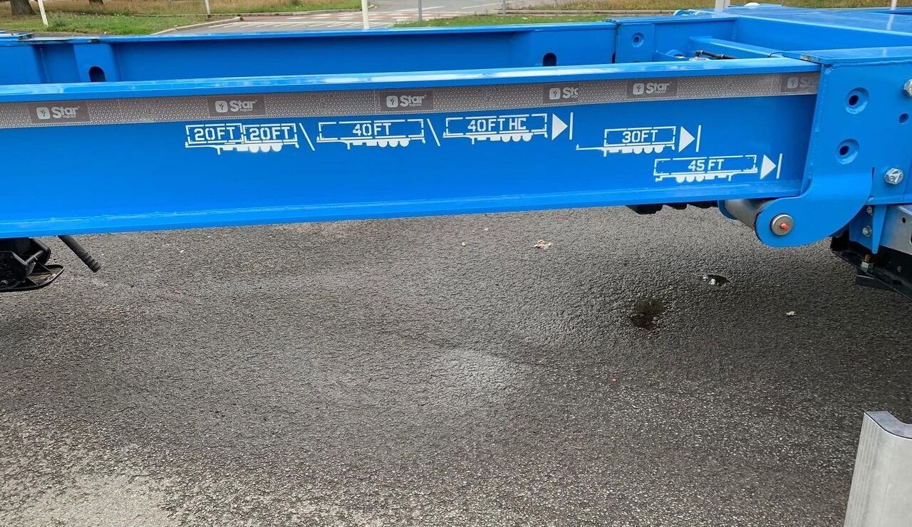 Star Yagcilar Telescopic container carrier - نصف مقطورة لنقل الحاويات: صورة 4 Star Yagcilar Telescopic container carrier - نصف مقطورة لنقل الحاويات: صورة 4