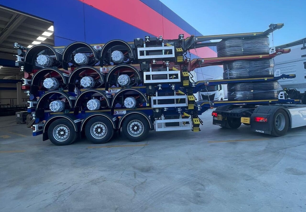 Star Yagcilar Telescopic container carrier - نصف مقطورة لنقل الحاويات: صورة 5 Star Yagcilar Telescopic container carrier - نصف مقطورة لنقل الحاويات: صورة 5