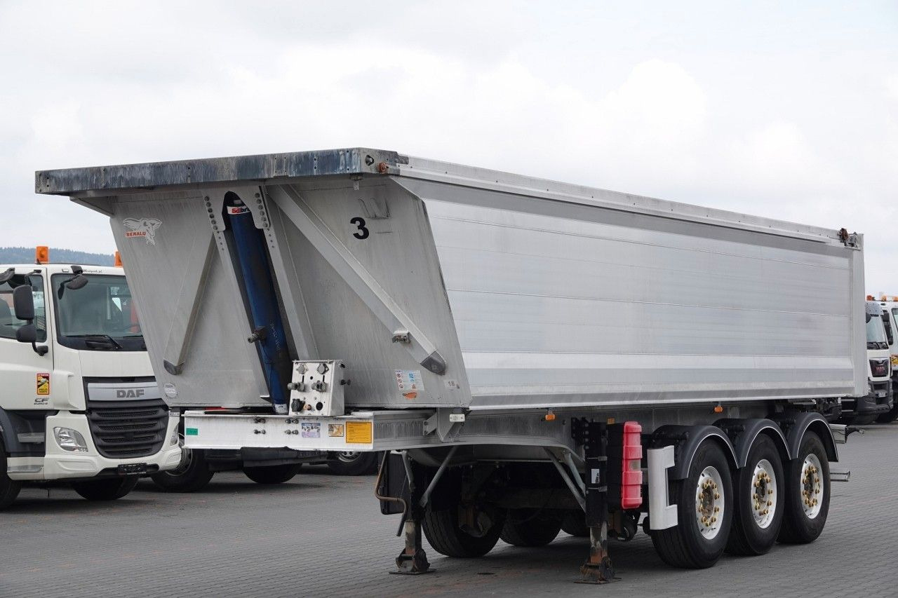 Benalu WYWROTKA / 25 m3 / ALUMINIOWA / OŚ PODNOSZONA / - قلابة نصف مقطورة نصف مقطورة قلابة: صورة 1 Benalu WYWROTKA / 25 m3 / ALUMINIOWA / OŚ PODNOSZONA / - قلابة نصف مقطورة نصف مقطورة قلابة: صورة 1