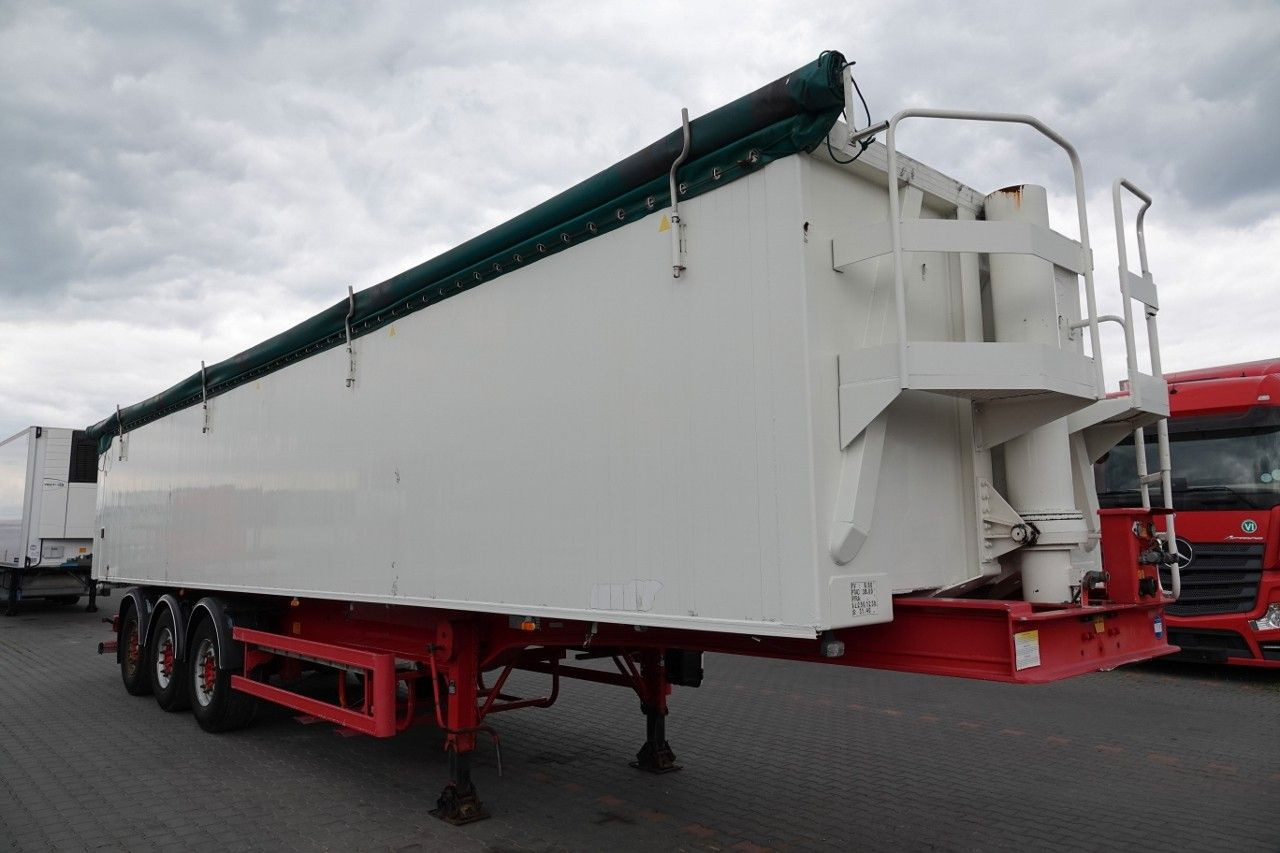 Benalu WYWROTKA 49 m3 / ALUMINIOWA MULDA / KLAPO -DRZWI - قلابة نصف مقطورة نصف مقطورة قلابة: صورة 1 Benalu WYWROTKA 49 m3 / ALUMINIOWA MULDA / KLAPO -DRZWI - قلابة نصف مقطورة نصف مقطورة قلابة: صورة 1