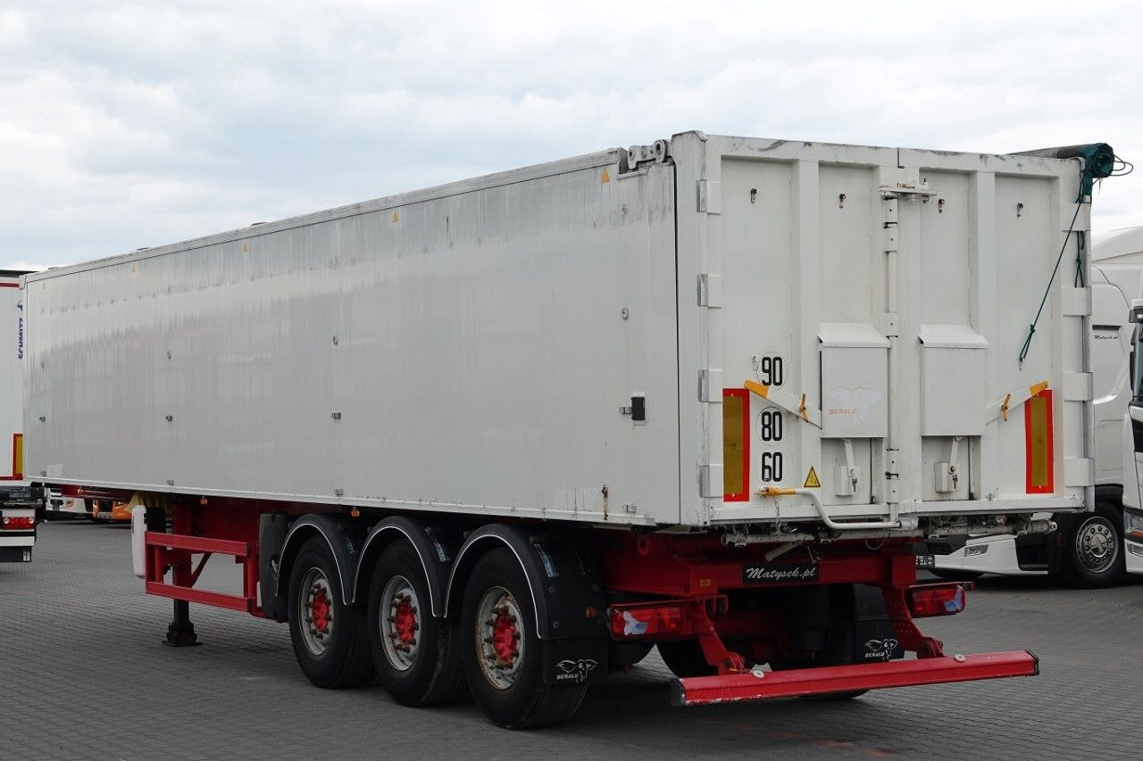 Benalu WYWROTKA 49 m3 / ALUMINIOWA MULDA / KLAPO -DRZWI - قلابة نصف مقطورة نصف مقطورة قلابة: صورة 5 Benalu WYWROTKA 49 m3 / ALUMINIOWA MULDA / KLAPO -DRZWI - قلابة نصف مقطورة نصف مقطورة قلابة: صورة 5