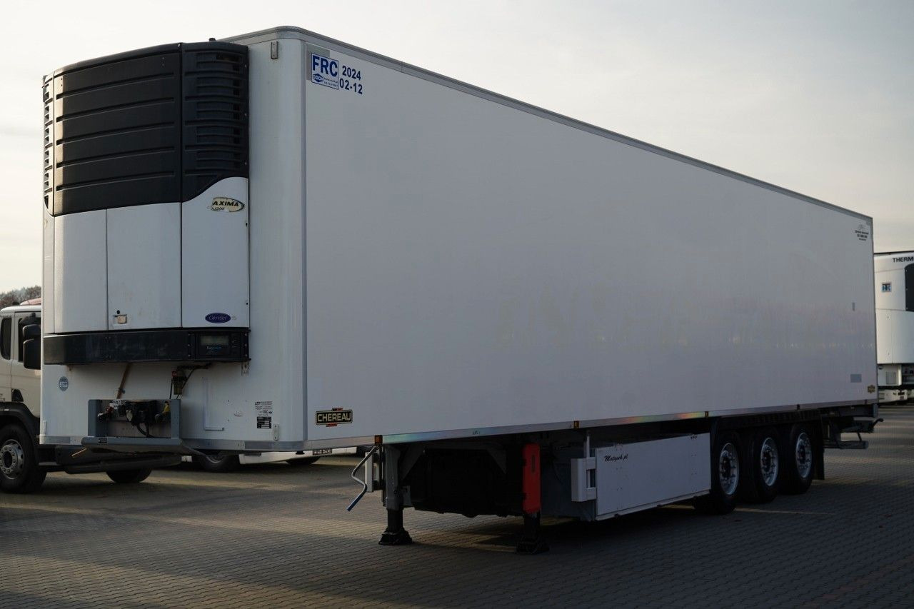 Chereau CHŁODNIA / MAXIMA 1300 / HAKÓWKA / OŚ PODNOSZONA - نصف مقطورة مُبرِّدة: صورة 1 Chereau CHŁODNIA / MAXIMA 1300 / HAKÓWKA / OŚ PODNOSZONA - نصف مقطورة مُبرِّدة: صورة 1