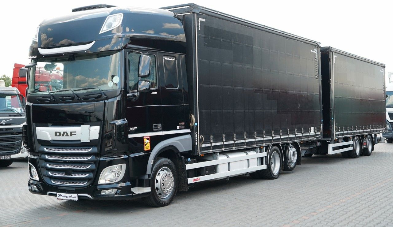 DAF XF 480 / ZESTAW TANDEM / 120 M3 / PRZEJAZDOWY / - شاحنة ستارة: صورة 1 DAF XF 480 / ZESTAW TANDEM / 120 M3 / PRZEJAZDOWY / - شاحنة ستارة: صورة 1