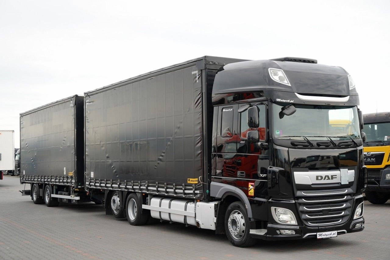 DAF XF 480 / ZESTAW TANDEM / 120 M3 / PRZEJAZDOWY / - شاحنة ستارة: صورة 1 DAF XF 480 / ZESTAW TANDEM / 120 M3 / PRZEJAZDOWY / - شاحنة ستارة: صورة 1