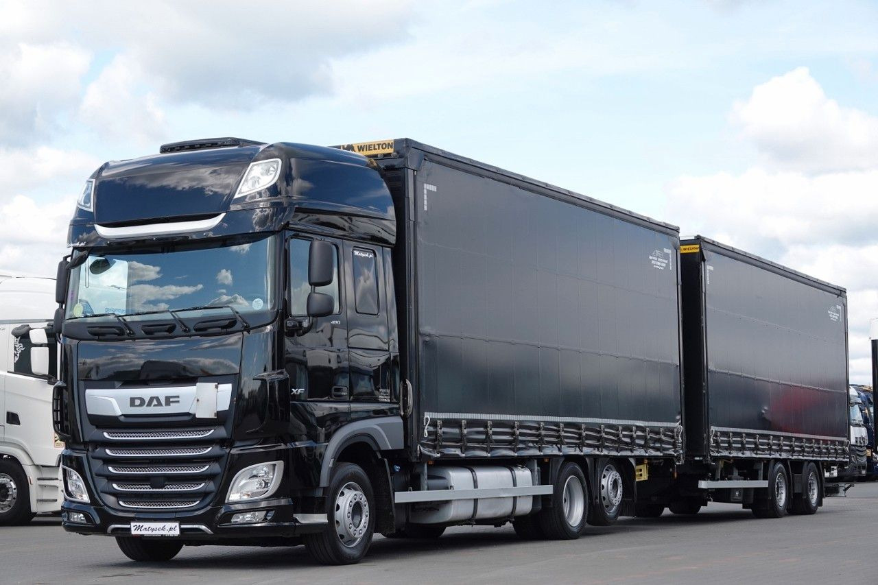 DAF XF 480 / ZESTAW TANDEM / 120 M3 / PRZEJAZDOWY / - شاحنة ستارة: صورة 1 DAF XF 480 / ZESTAW TANDEM / 120 M3 / PRZEJAZDOWY / - شاحنة ستارة: صورة 1