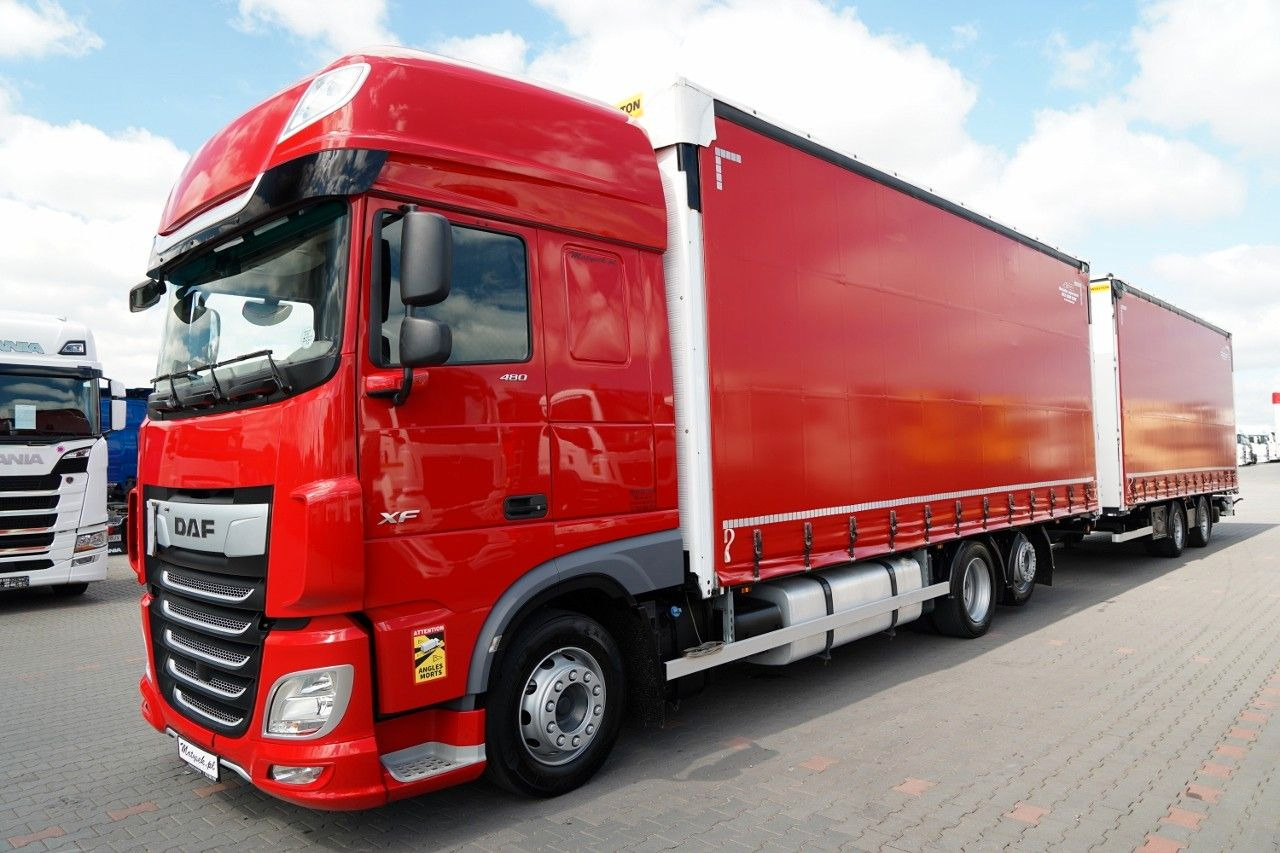 DAF XF 480 / ZESTAW TANDEM / 120 M3 / PRZEJAZDOWY / - شاحنة ستارة: صورة 3 DAF XF 480 / ZESTAW TANDEM / 120 M3 / PRZEJAZDOWY / - شاحنة ستارة: صورة 3