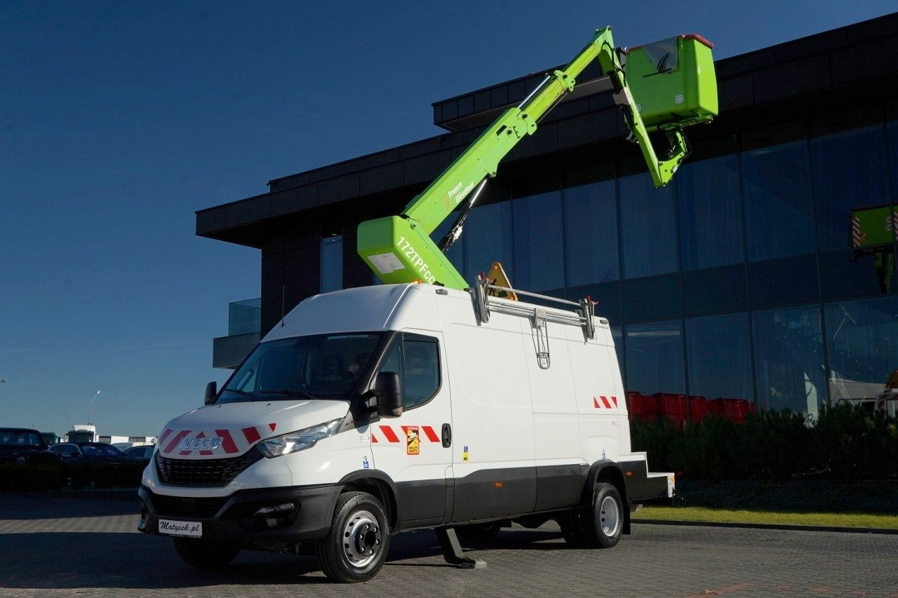 Iveco DAILY 70-180 / PODNOŚNIK KOSZOWY - 16 m / BLASZ - منصة تلسكوبية محمولة على شاحنة: صورة 1 Iveco DAILY 70-180 / PODNOŚNIK KOSZOWY - 16 m / BLASZ - منصة تلسكوبية محمولة على شاحنة: صورة 1