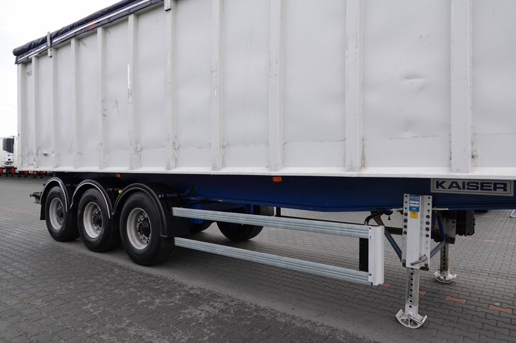 نصف مقطورة ستارة Kaiser WYWROTKA 55 m3 / ALUMINIOWA / WAGA: 5900 KG / SP: صورة 9