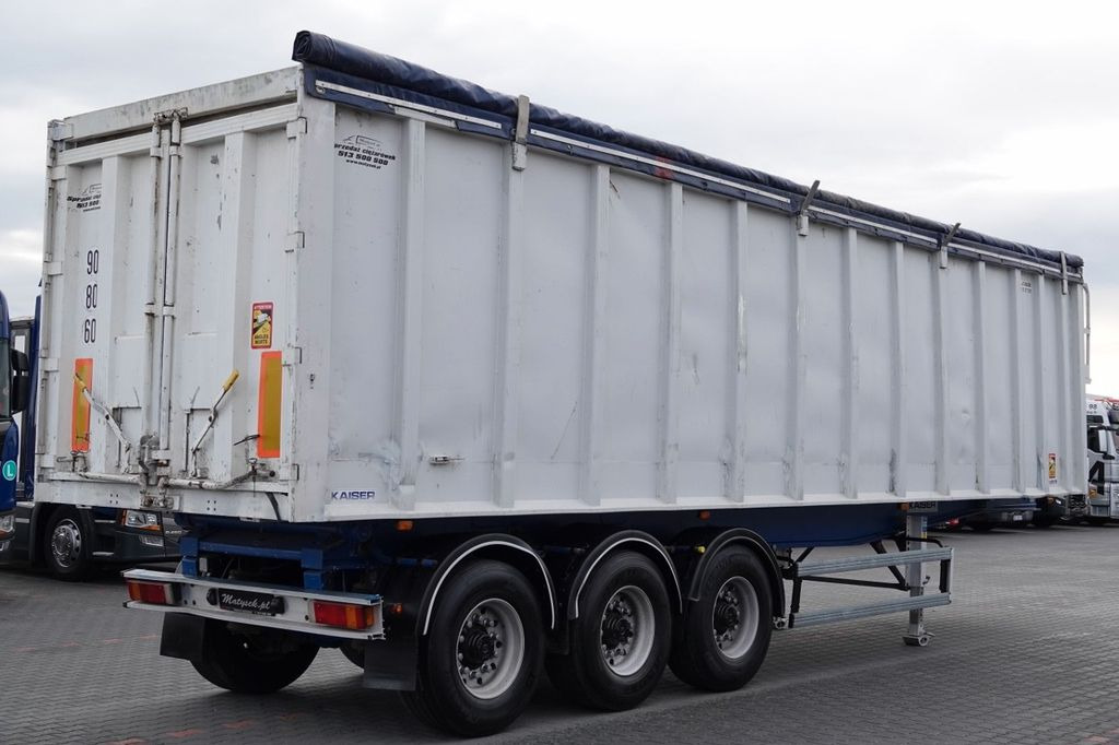 نصف مقطورة ستارة Kaiser WYWROTKA 55 m3 / ALUMINIOWA / WAGA: 5900 KG / SP: صورة 7