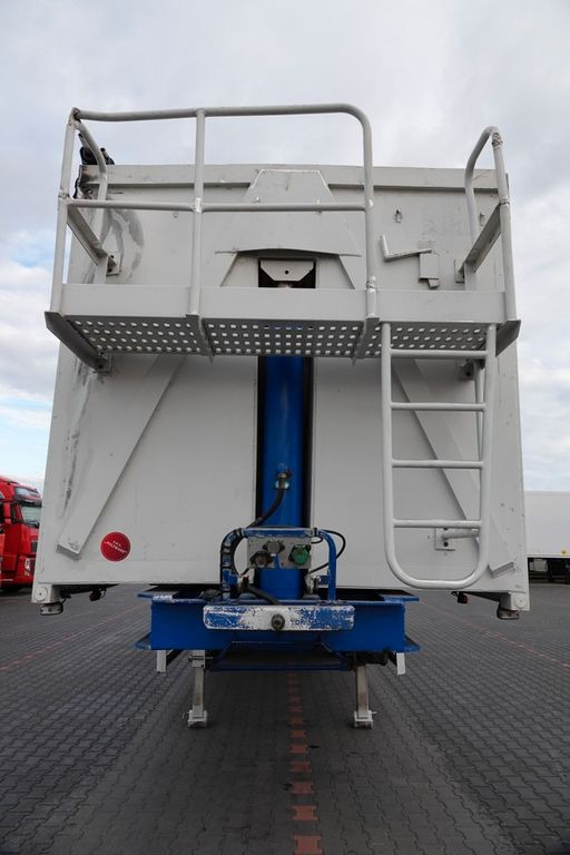 نصف مقطورة ستارة Kaiser WYWROTKA 55 m3 / ALUMINIOWA / WAGA: 5900 KG / SP: صورة 8