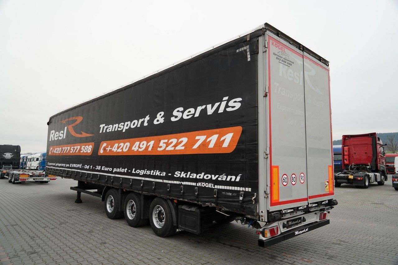 Kögel FIRANKA / MEGA / OŚ PODNOSZONA / OSIE SAF / DACH - نصف مقطورة ستارة: صورة 5 Kögel FIRANKA / MEGA / OŚ PODNOSZONA / OSIE SAF / DACH - نصف مقطورة ستارة: صورة 5