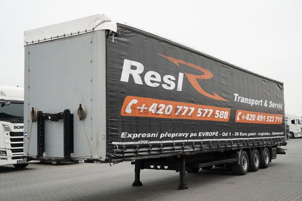 Kögel FIRANKA / MEGA / OŚ PODNOSZONA / OSIE SAF / DACH - نصف مقطورة ستارة: صورة 3 Kögel FIRANKA / MEGA / OŚ PODNOSZONA / OSIE SAF / DACH - نصف مقطورة ستارة: صورة 3