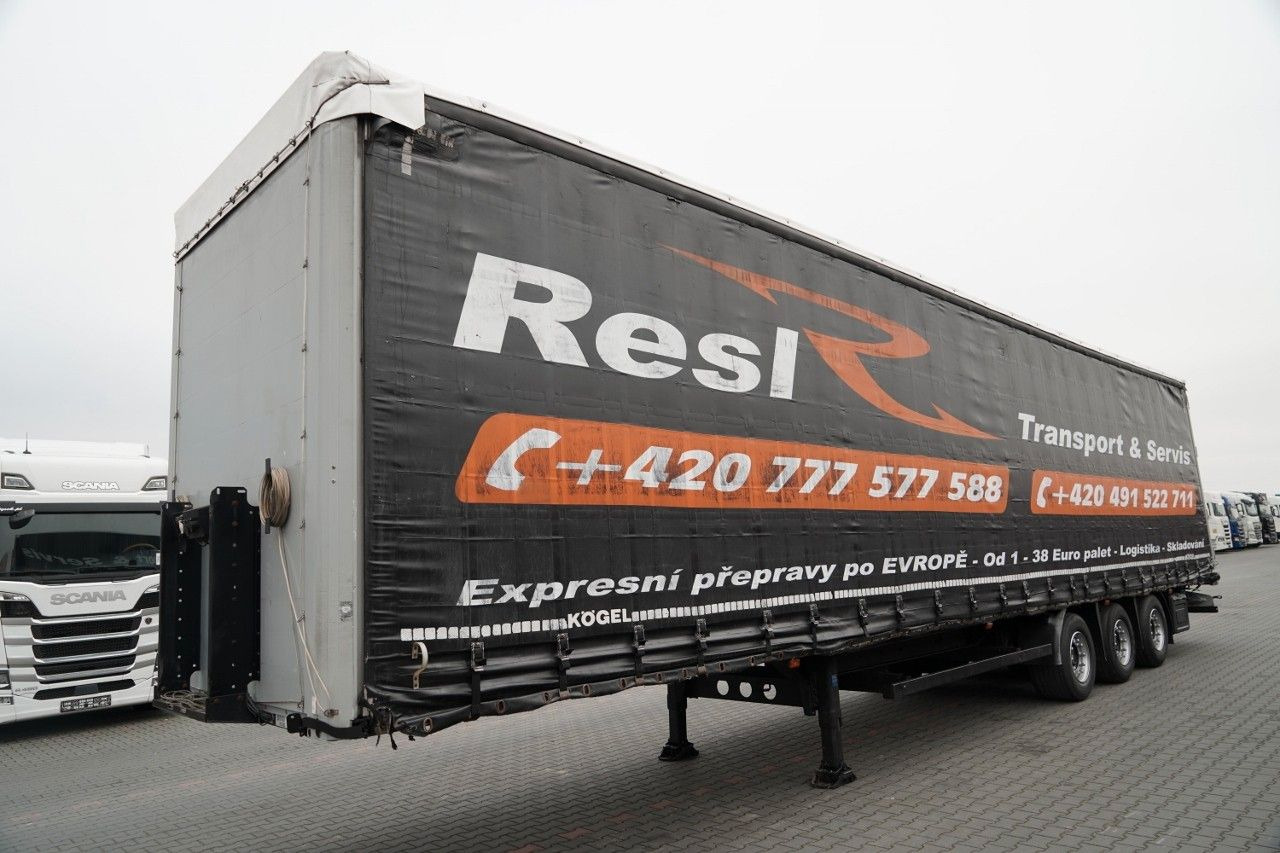 Kögel FIRANKA / MEGA / OŚ PODNOSZONA / OSIE SAF / DACH - نصف مقطورة ستارة: صورة 4 Kögel FIRANKA / MEGA / OŚ PODNOSZONA / OSIE SAF / DACH - نصف مقطورة ستارة: صورة 4